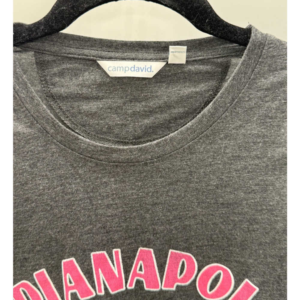 Indianapolis 500 Tank Top 108th Indy Car 2024 Women's Size M Grey Camp David - Picture 4 of 7